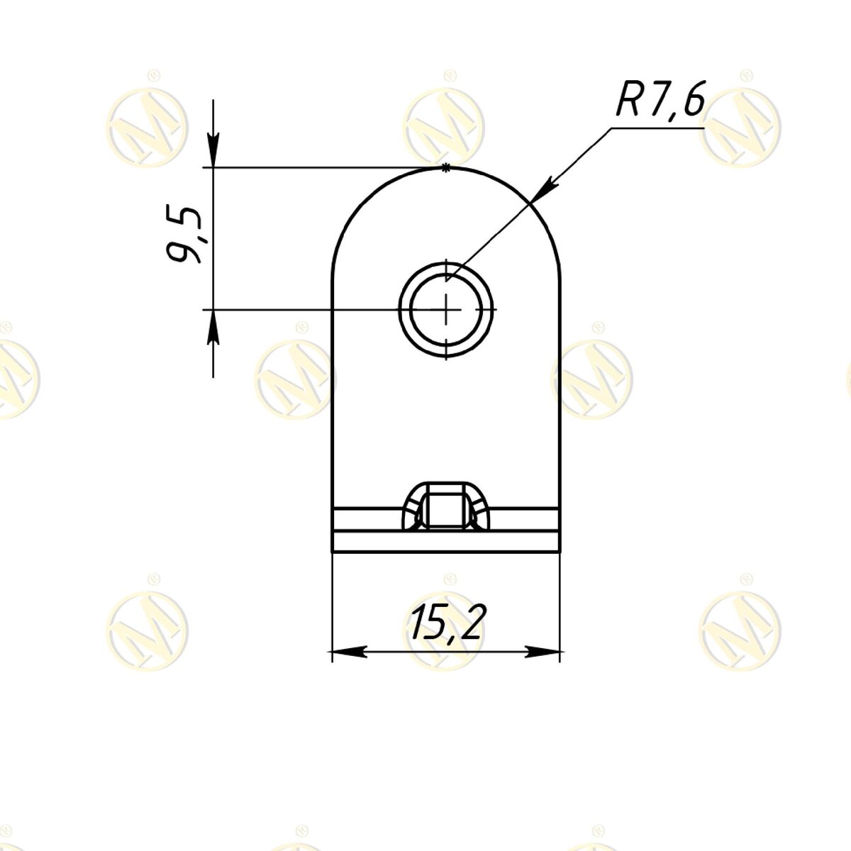 КРОНШТЕЙН МК 25*25 (1000 шт.) — изображение 6