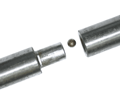 ПЕТЛЯ ГАРАЖНАЯ С ШАРОМ 16*120 (48 шт.)